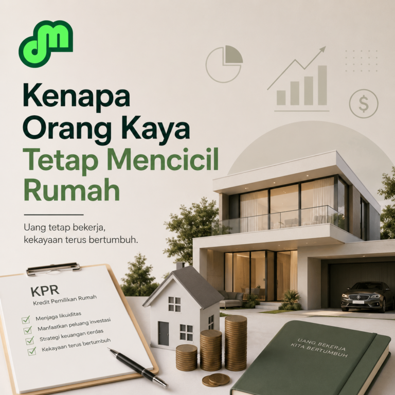 Kenapa Orang Kaya Masih Mencicil Rumah