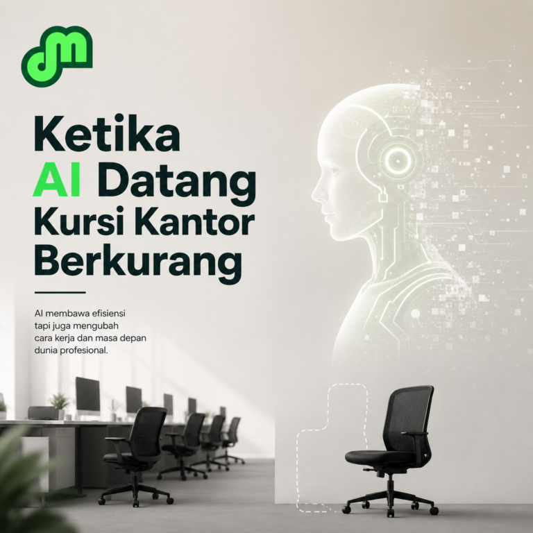 Ketika AI Datang Kursi Kantor Berkurang
