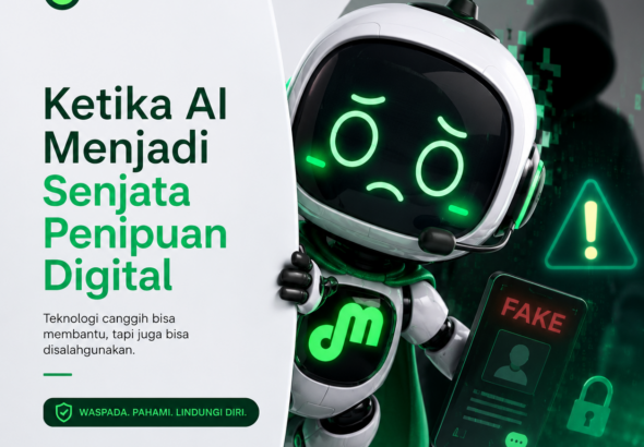 Ketika AI Menjadi Senjata Penipuan Digital