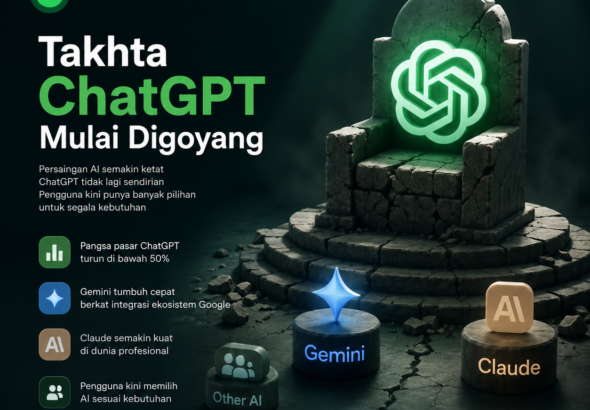 Takhta ChatGPT Mulai Digoyang