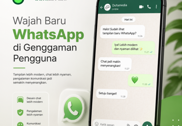 Wajah Baru WhatsApp di Genggaman Pengguna