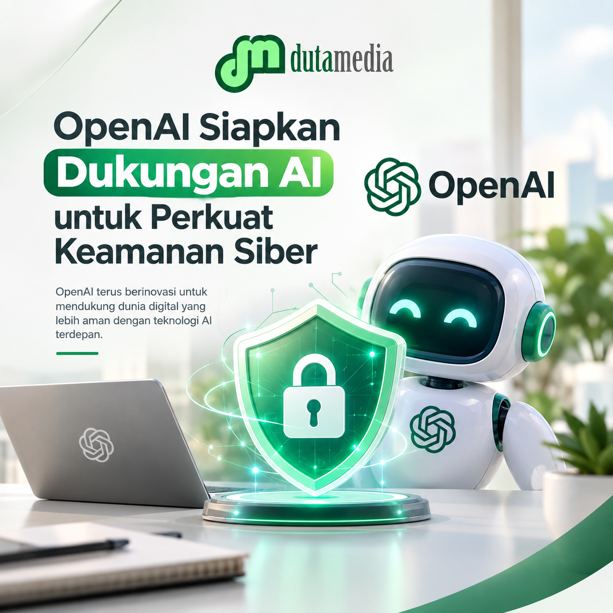 OpenAI Siapkan Dukungan AI untuk Perkuat Keamanan Siber