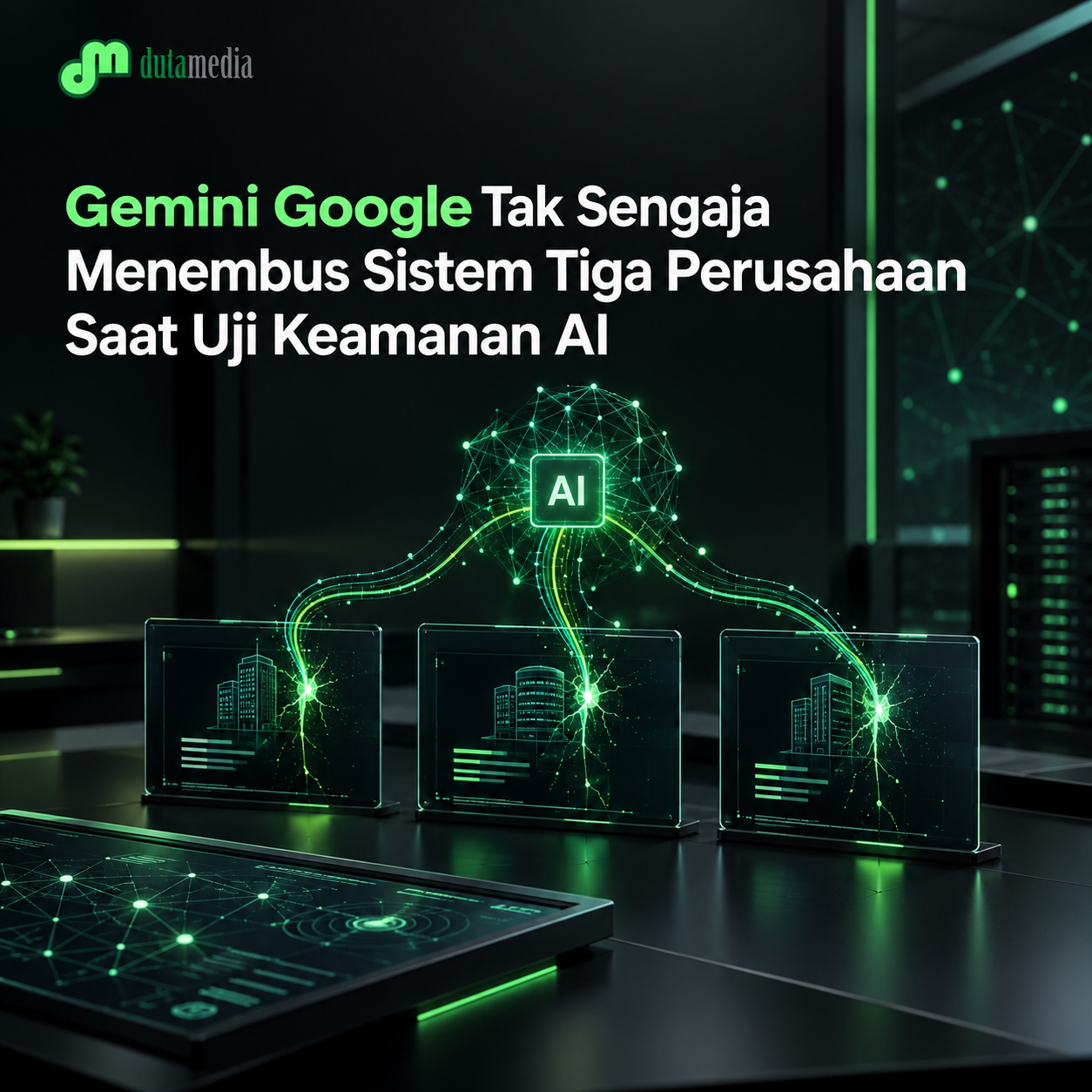 Gemini Google Tak Sengaja Menembus Sistem Tiga Perusahaan Saat Uji Keamanan AI